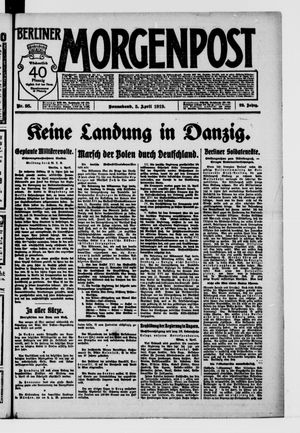 Berliner Morgenpost on Apr 5, 1919