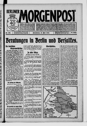 Berliner Morgenpost on May 10, 1919