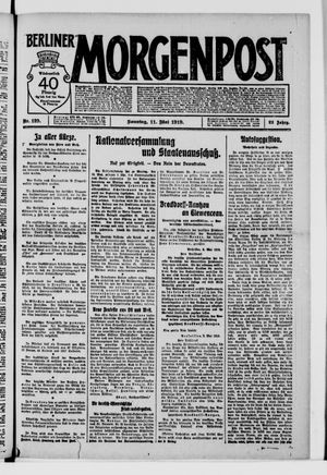 Berliner Morgenpost vom 11.05.1919