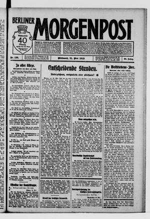 Berliner Morgenpost on May 21, 1919