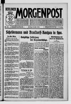 Berliner Morgenpost vom 23.05.1919