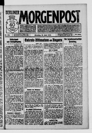Berliner Morgenpost vom 10.06.1919