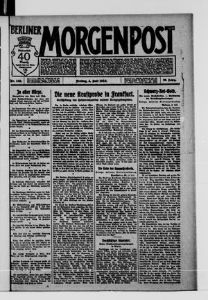 Berliner Morgenpost vom 04.07.1919