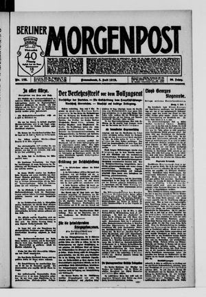 Berliner Morgenpost vom 05.07.1919