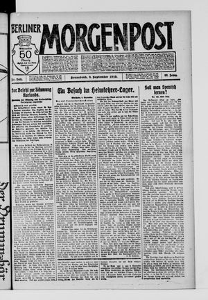 Berliner Morgenpost vom 06.09.1919