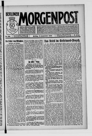 Berliner Morgenpost vom 19.09.1919