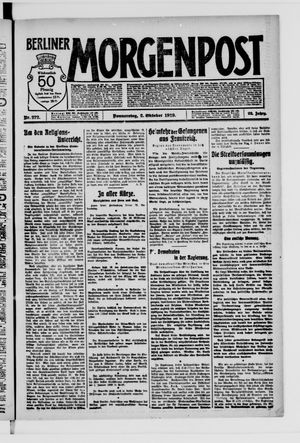 Berliner Morgenpost vom 02.10.1919