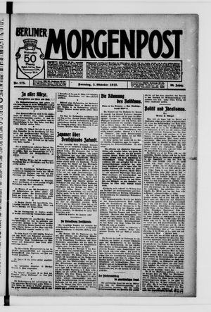 Berliner Morgenpost vom 05.10.1919