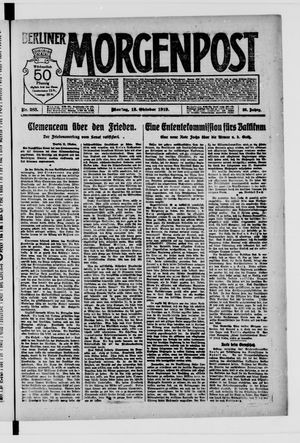 Berliner Morgenpost vom 13.10.1919