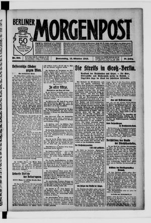 Berliner Morgenpost vom 16.10.1919