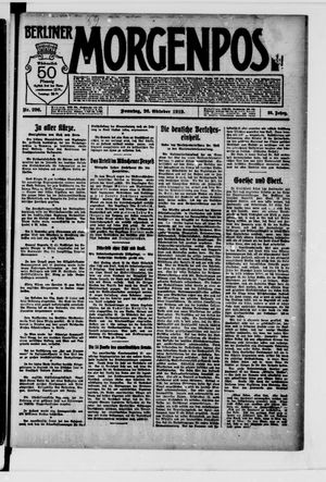 Berliner Morgenpost vom 26.10.1919