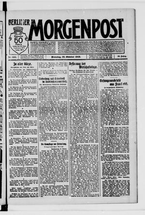 Berliner Morgenpost vom 28.10.1919