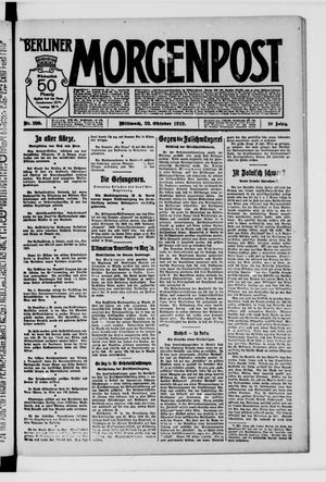 Berliner Morgenpost vom 29.10.1919