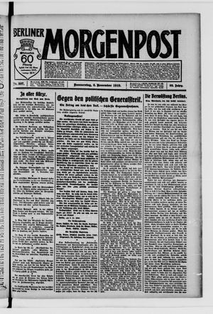 Berliner Morgenpost vom 06.11.1919