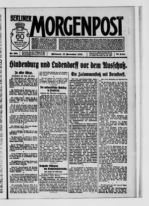 Berliner Morgenpost vom 19.11.1919