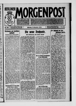 Berliner Morgenpost vom 08.12.1919