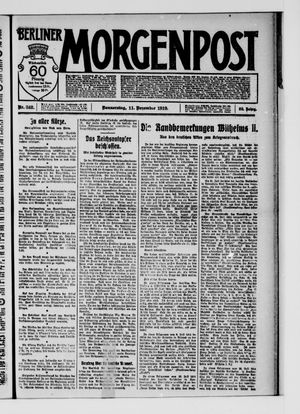 Berliner Morgenpost vom 11.12.1919