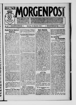 Berliner Morgenpost vom 15.12.1919