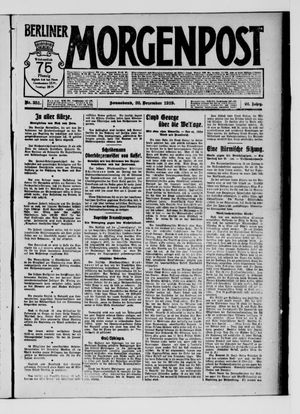 Berliner Morgenpost on Dec 20, 1919