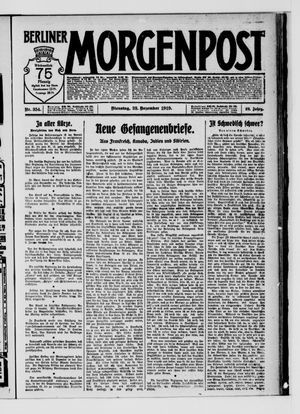Berliner Morgenpost vom 23.12.1919