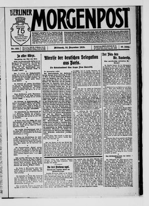 Berliner Morgenpost vom 24.12.1919