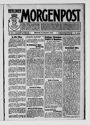 Berliner Morgenpost vom 31.12.1919