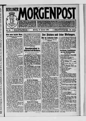 Berliner Morgenpost vom 12.01.1920