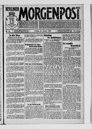 Berliner Morgenpost vom 16.01.1920