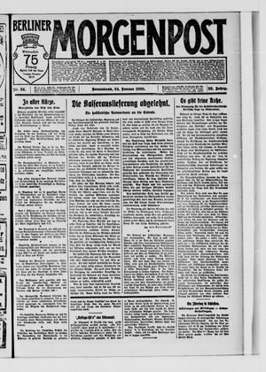 Berliner Morgenpost vom 24.01.1920