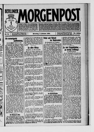 Berliner Morgenpost vom 03.02.1920