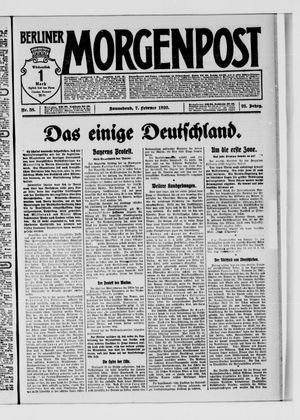 Berliner Morgenpost vom 07.02.1920