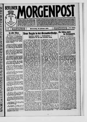 Berliner Morgenpost on Feb 26, 1920