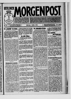 Berliner Morgenpost vom 01.03.1920