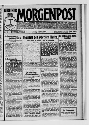 Berliner Morgenpost on Mar 5, 1920