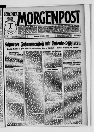 Berliner Morgenpost vom 08.03.1920