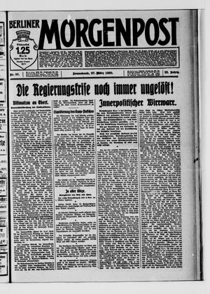 Berliner Morgenpost vom 27.03.1920