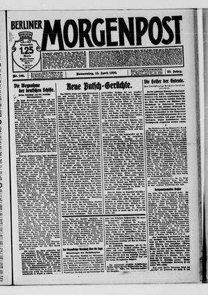 Berliner Morgenpost vom 15.04.1920