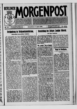 Berliner Morgenpost on Apr 17, 1920