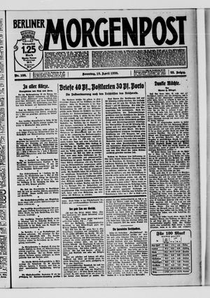 Berliner Morgenpost vom 18.04.1920