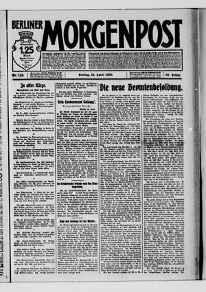 Berliner Morgenpost on Apr 23, 1920