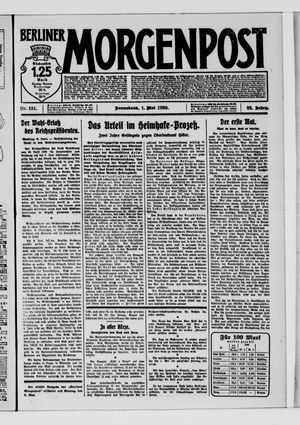 Berliner Morgenpost vom 01.05.1920