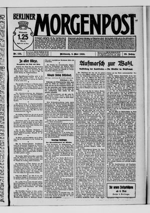 Berliner Morgenpost vom 05.05.1920
