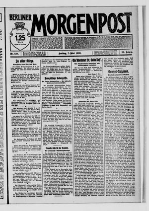 Berliner Morgenpost vom 07.05.1920
