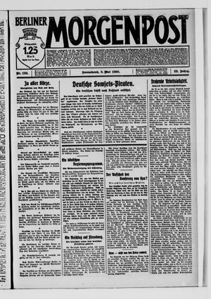 Berliner Morgenpost vom 08.05.1920