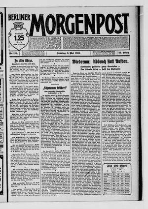 Berliner Morgenpost on May 9, 1920