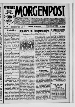 Berliner Morgenpost vom 16.05.1920
