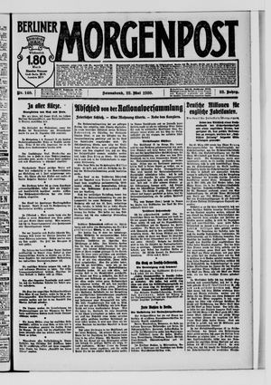 Berliner Morgenpost vom 22.05.1920