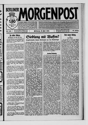 Berliner Morgenpost vom 26.05.1920