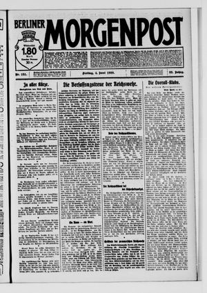Berliner Morgenpost vom 04.06.1920