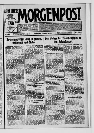 Berliner Morgenpost on Jun 12, 1920